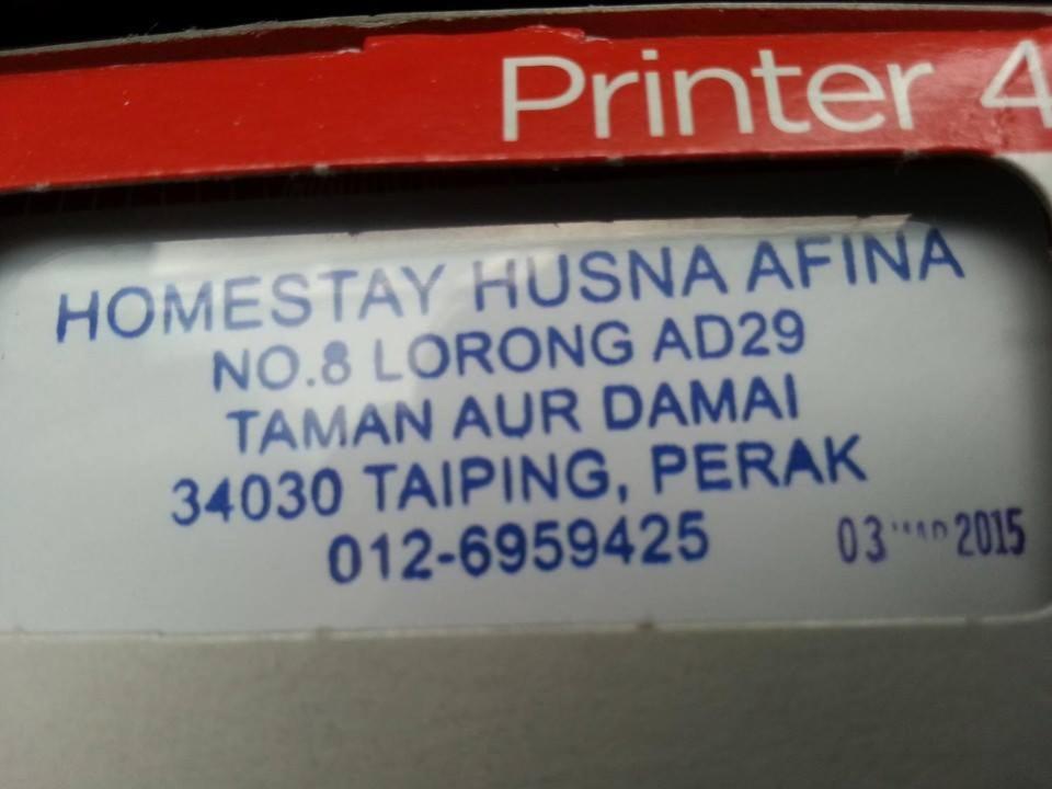 Holiday home Husna Afina Taiping